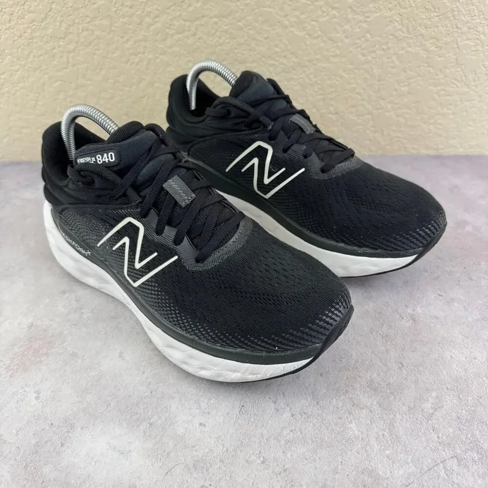 New Balance Fresh Foam X 840v1 Womens Size 10 Black Running Shoes Sneakers